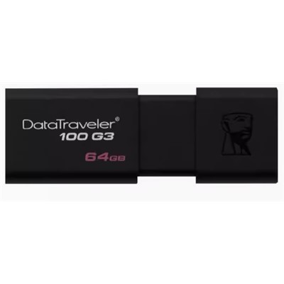 TB     金士顿  DT100G3 64G U盘 USB 3.1/3.0